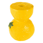 Candlestick Dati Geel 10x9x12cm