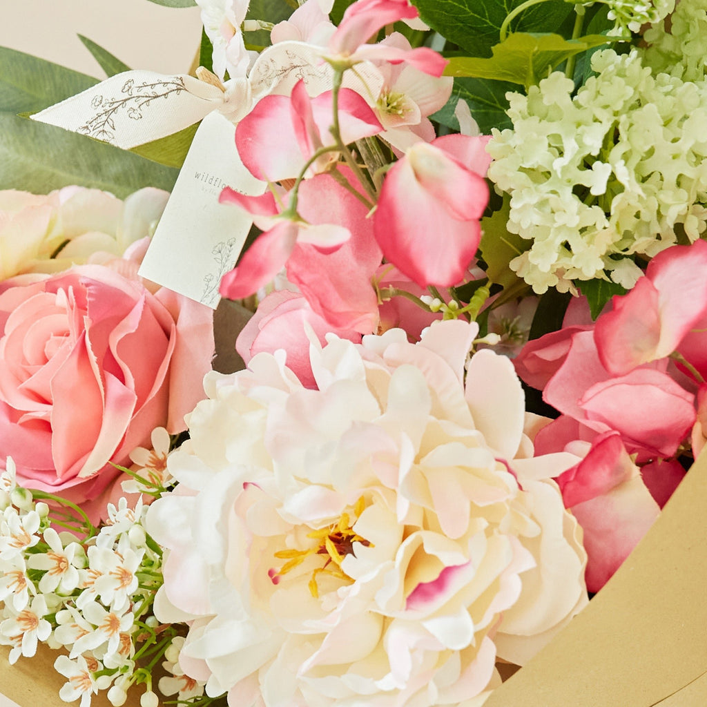 Classic Artificial Bouquet - Pink Elegance