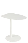 J-Line bijzettafel Ice - metaal - wit