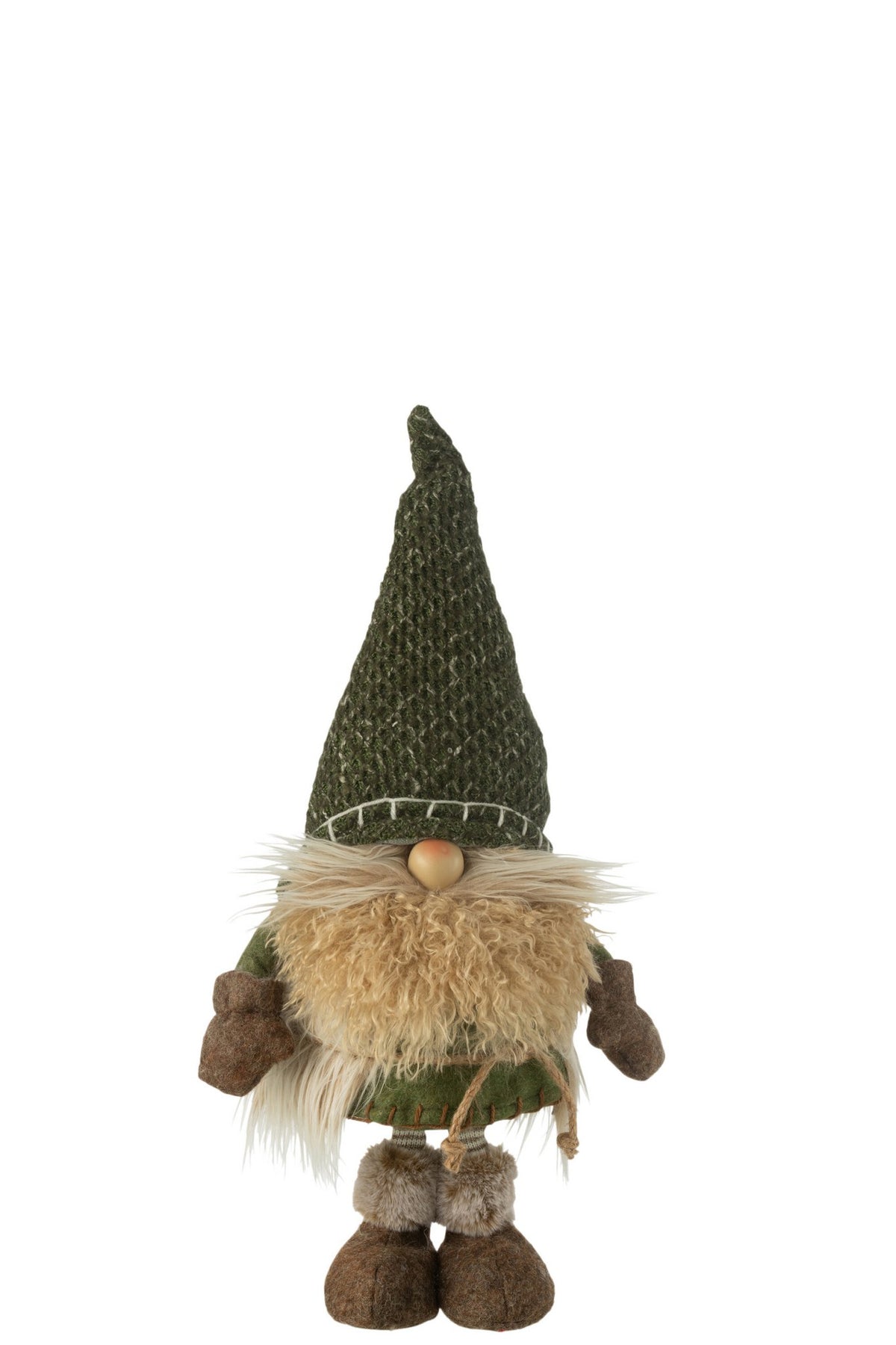 J-Line Kabouter Gebreid Textiel Groen Large
