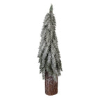 Mini Kunstkerstboom Ø 18x57 cm Groen Kunststof
