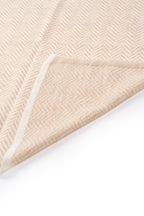 Lycia Square Foulard Ecru Beige