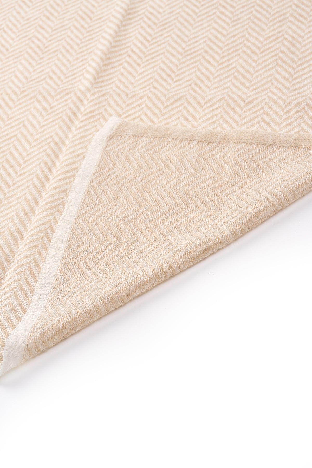 Lycia Square Foulard Ecru Beige