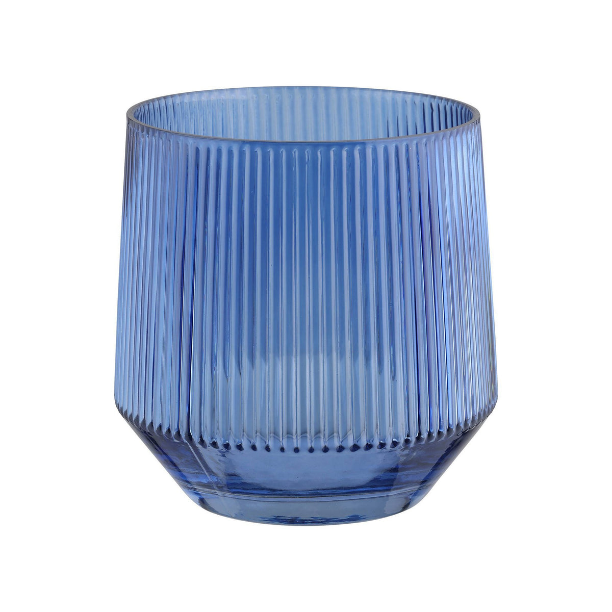 Windlicht Bezamby Blauw 14x14cm