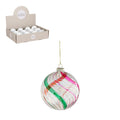 Bal glas roze 12 stuks