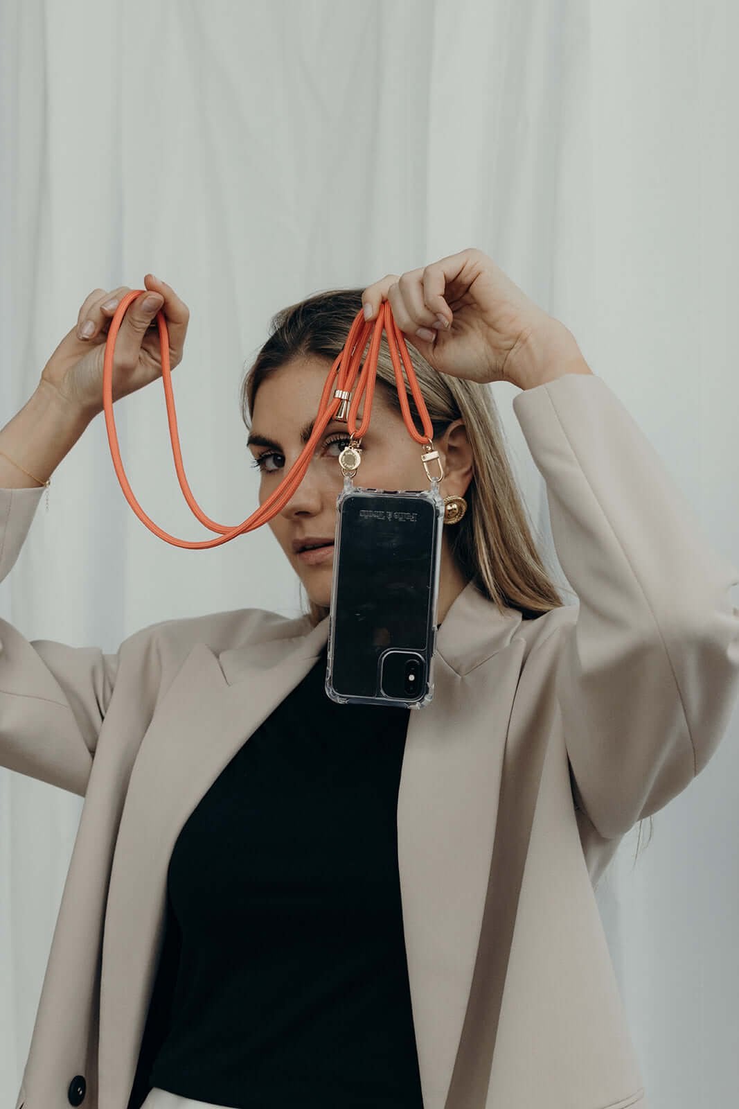 Kleurrijk telefoonsnoer