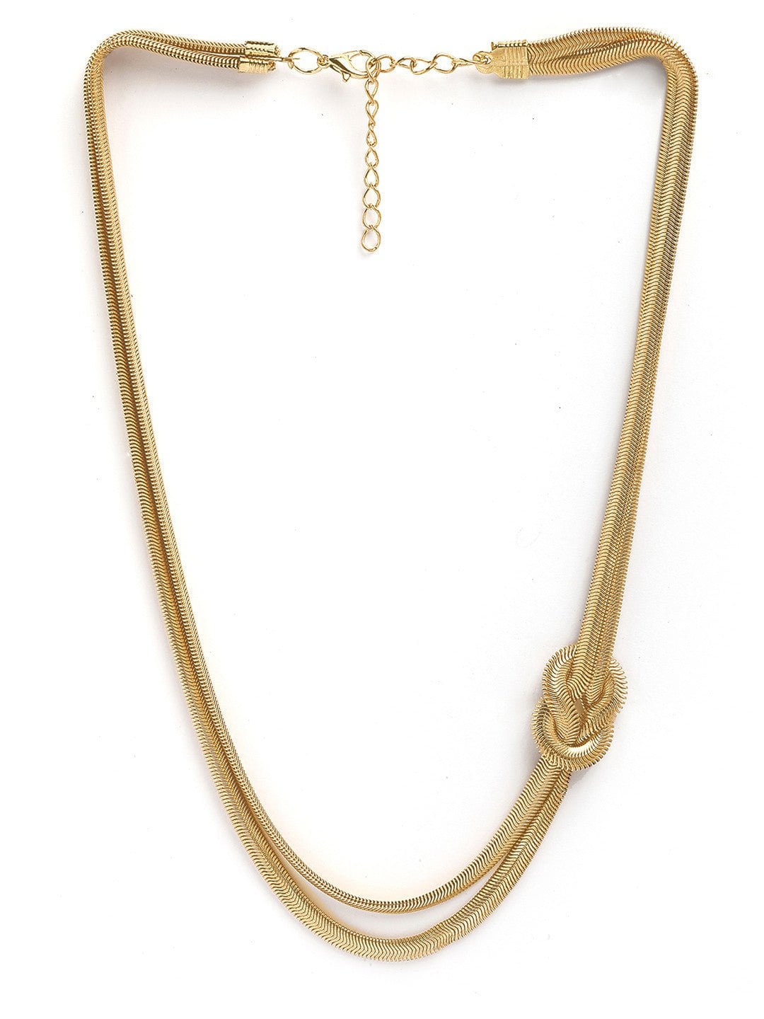 Vergulde ketting – Sieradenketting – Legering – Veilige kreeftsluiting – 58 cm