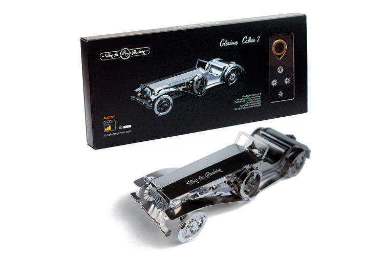 Bouwpakket Glorious Cabrio van metaal- Mechanisch