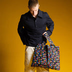 Loqi Bag Large - Love Life Black gerecycled