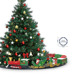 Kerstdecoratie Trein Groen Kunststof