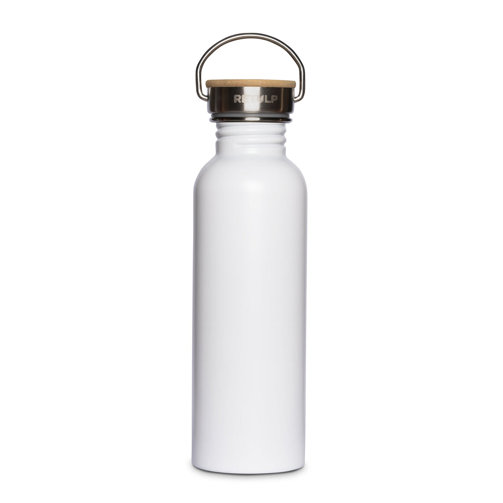 RVS Drinkfles Urban steel White 750 ml