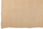 J-Line deken Chenille - polyester - beige