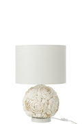 J -Line Lamp - Schelp - Wit - Small