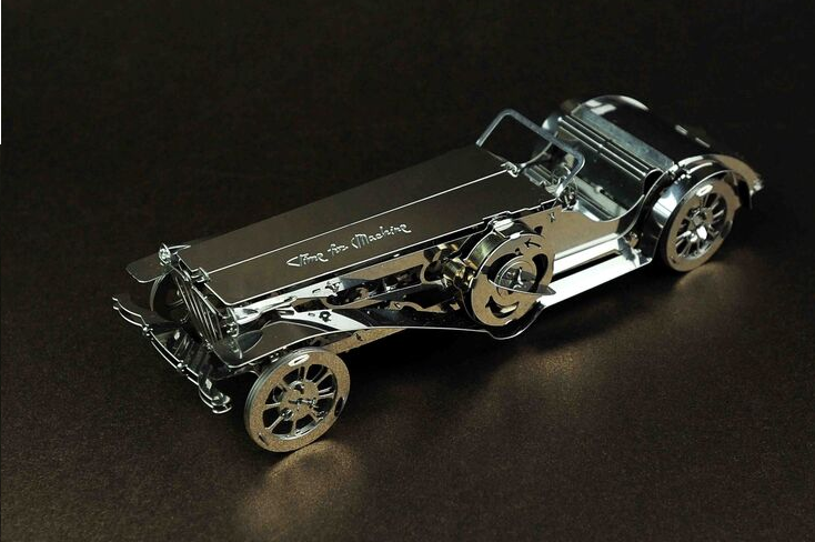 Bouwpakket Glorious Cabrio van metaal- Mechanisch
