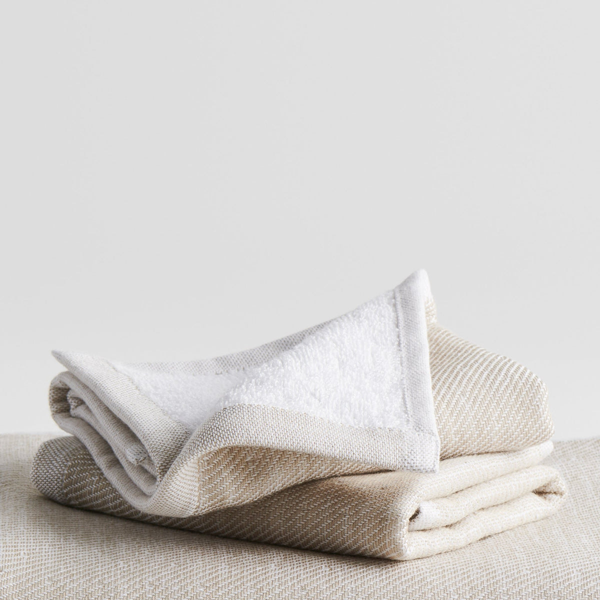 Katoenen Bamboe Gezichtsdoek - Hammam Badstof