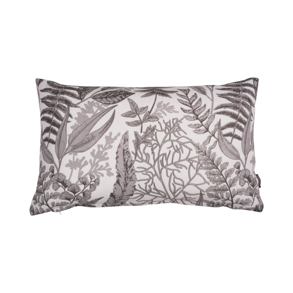 Fern Print kussen gebroken wit 30x50cm