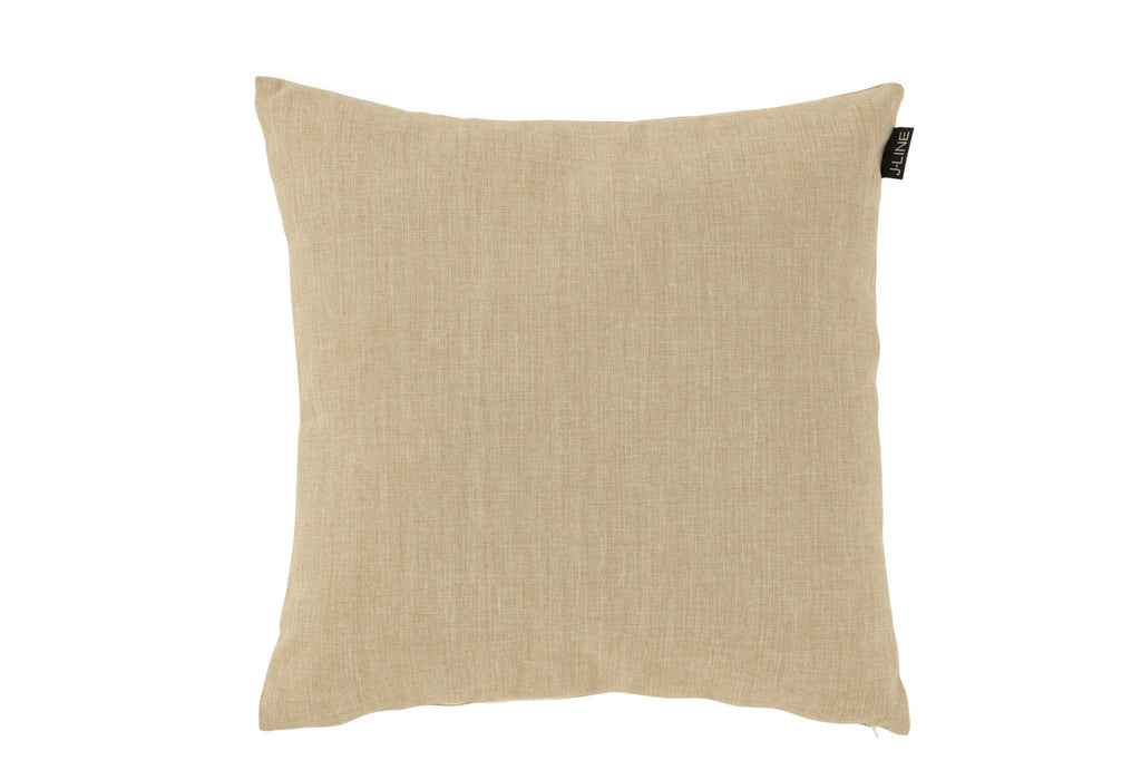 J-Line kussen Outdoor - polyethyleen - beige