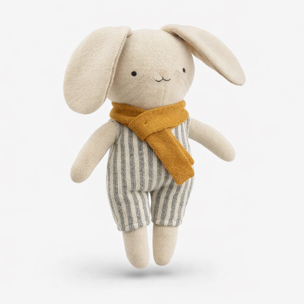 Gebreide speelgoed, babycadeau, konijn otja