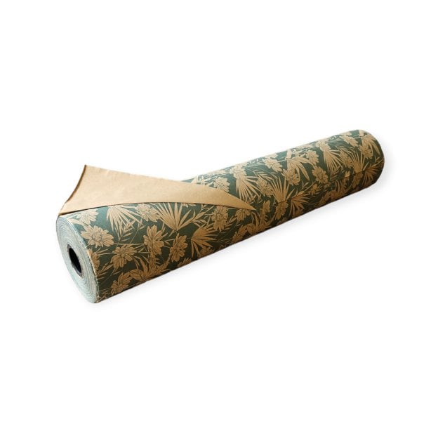 Papierrol – Bio Kraft Garden – Groen / Olijf – 60cm x 100m