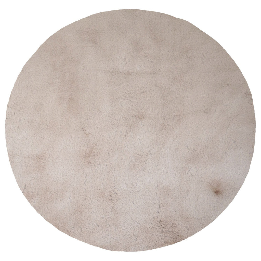 Vloerkleed Morbido Sand - Rond ø230 cm