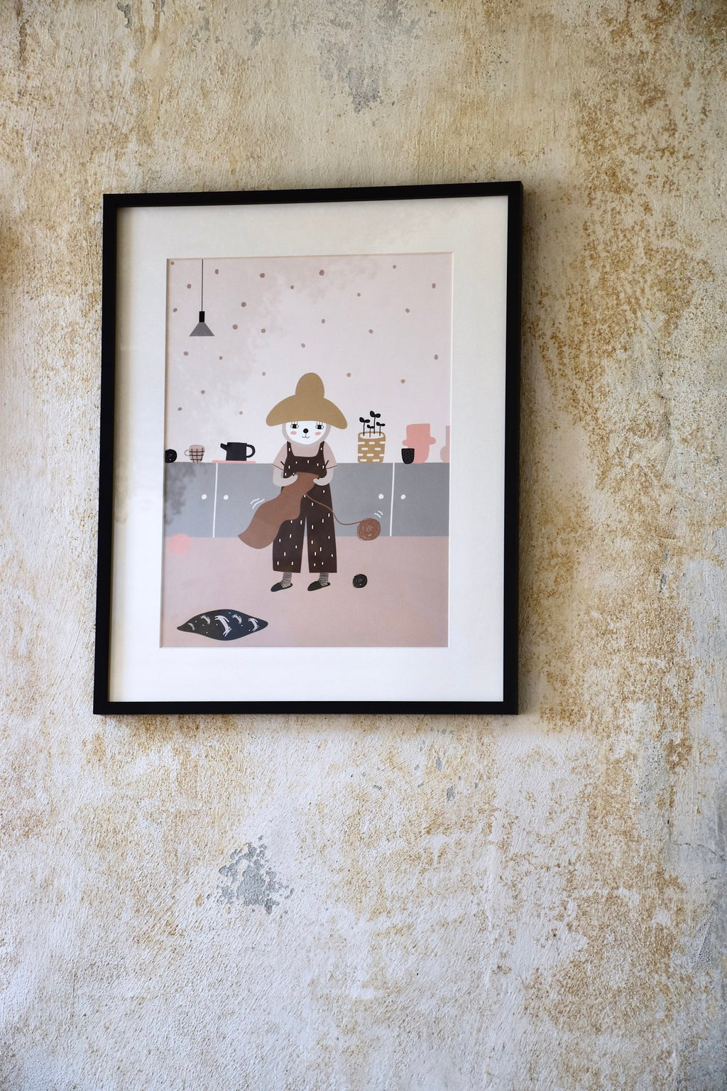 Zwarte fotolijst, A3