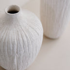 Vaas 20xH26,5cm beige Avo