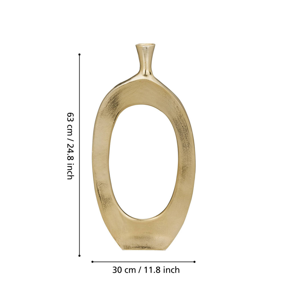 Vaas Ankarefo Goud 30x6,5x63cm