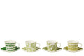 J-Line tas + schotel Doos - keramiek - groen - large