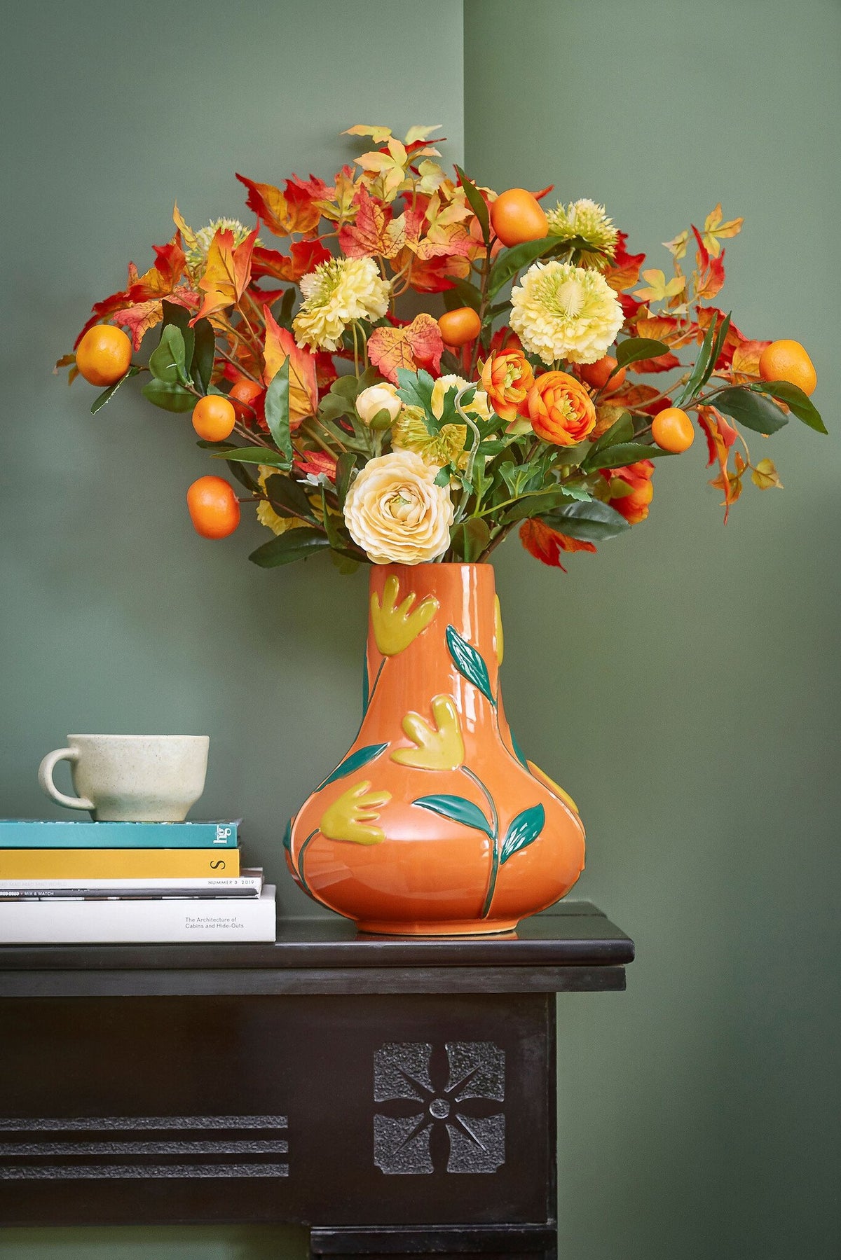 Ava vaas oranje