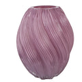 Vaas Ø 17x21 cm Paars Glas
