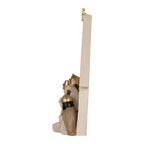Kerstdecoratie Beeld Kerstgroep 16x6x21 cm Beige Kunststof