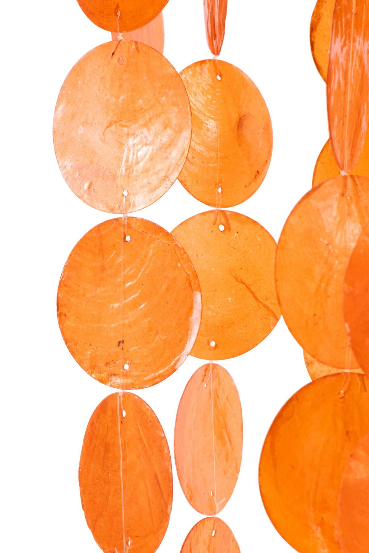 J-Line hanger Schelp - schelpen - oranje - L
