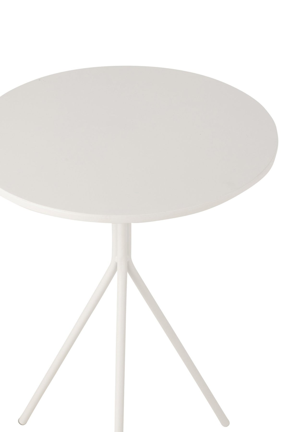 J-Line salontafel Rond - metaal - wit