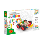 Constructieset Constructor Junior Raceauto van hout- 55 onderdelen