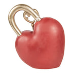 Decoratie Beeld Hart 22x9x30 cm Rood Kunststof