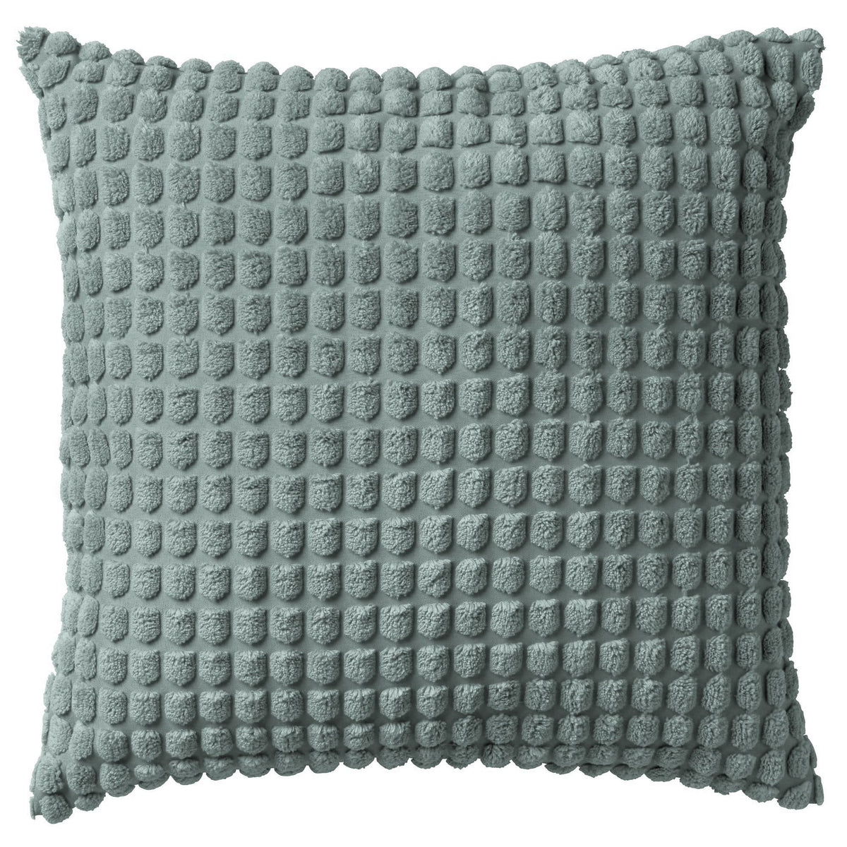 Dutch Decor Rome - Kussen 45x45 cm - Effen kleur - 3D-structuur - Jadeiet - Lichtgroen