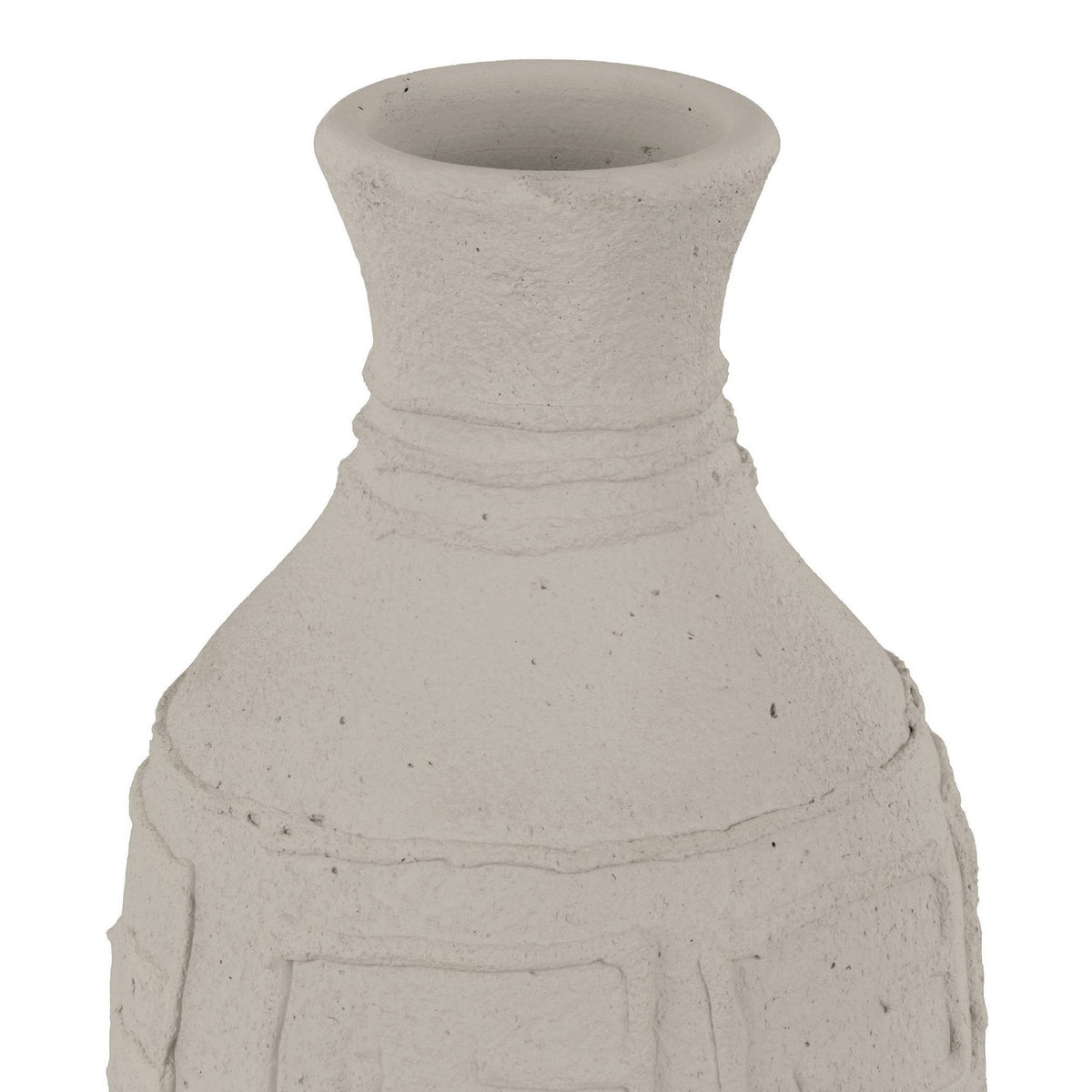 Vaas kuzumaki taupe 18x18x41 cm