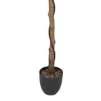 Kunstplant Roos 120 cm Wit Kunststof