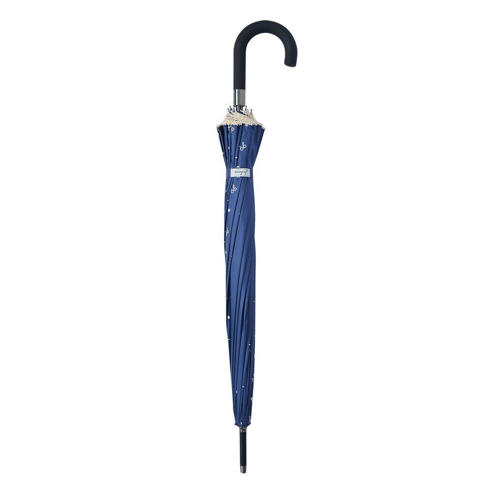 Paraplu Volwassenen Ø 98 cm Blauw Polyester Regenscherm