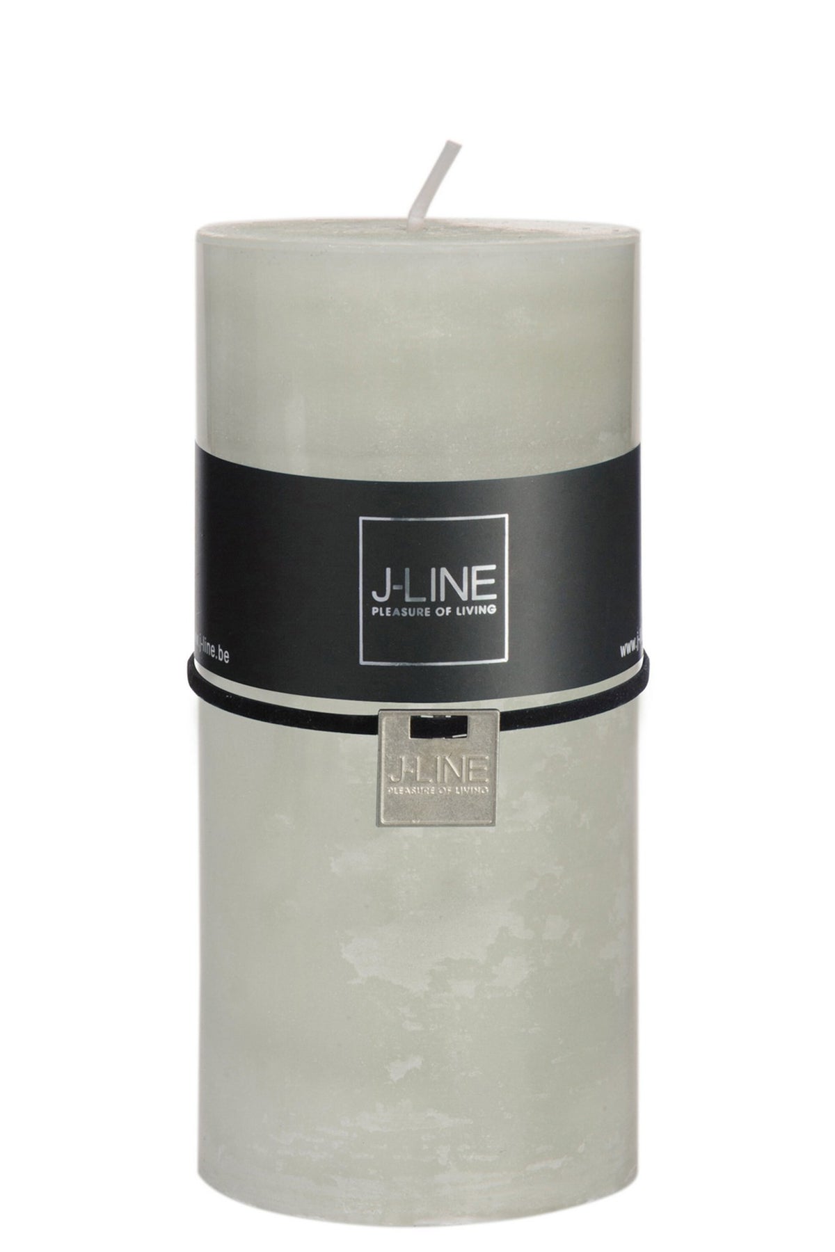 J-Line cilinderkaars - poedergroen - large - 52U