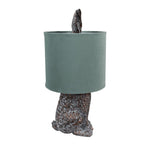 Tafellamp Konijn Ø 20x43 cm Bruin Groen Polyresin Bureaulamp