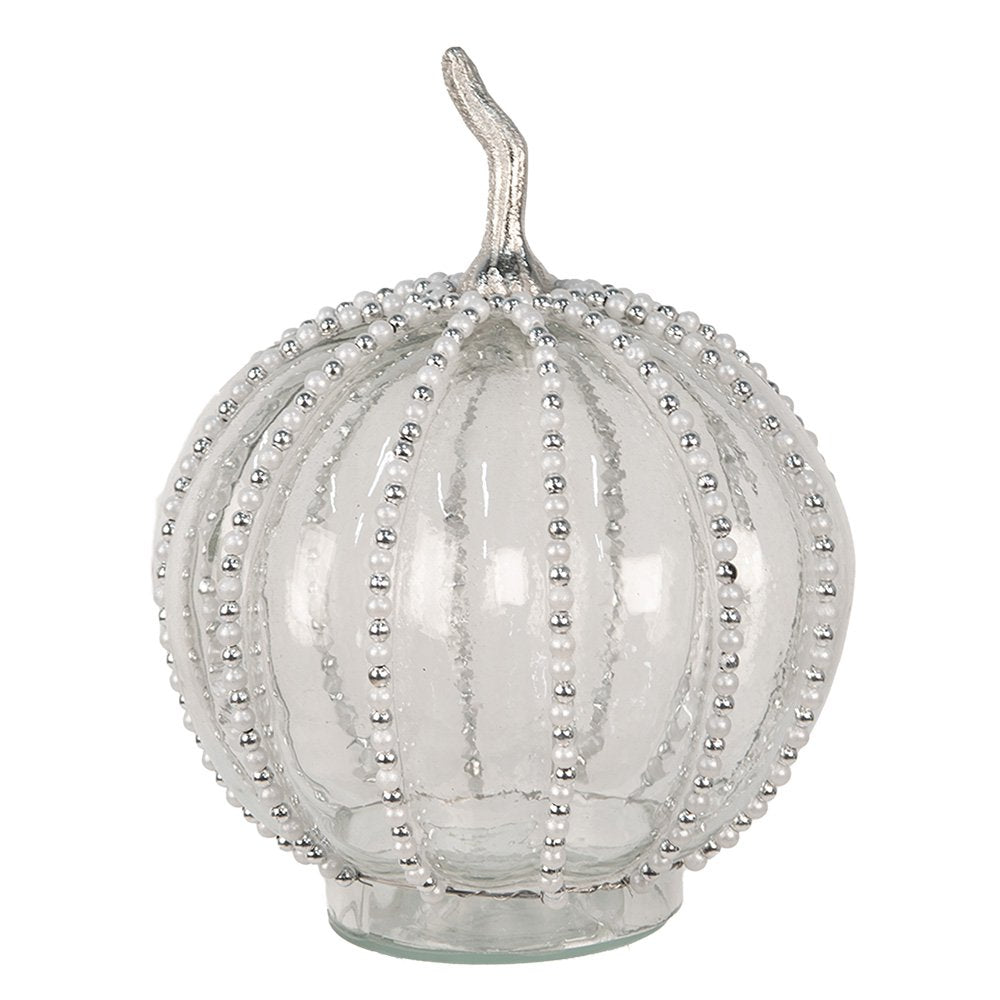 Decoratie Pompoen Ø 20x27 cm Transparant Glas