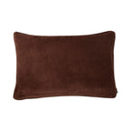 Velvet wool cappuccino cushion 40x60 cm