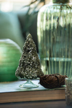 J-Line Kerstboom - glas - groen - medium
