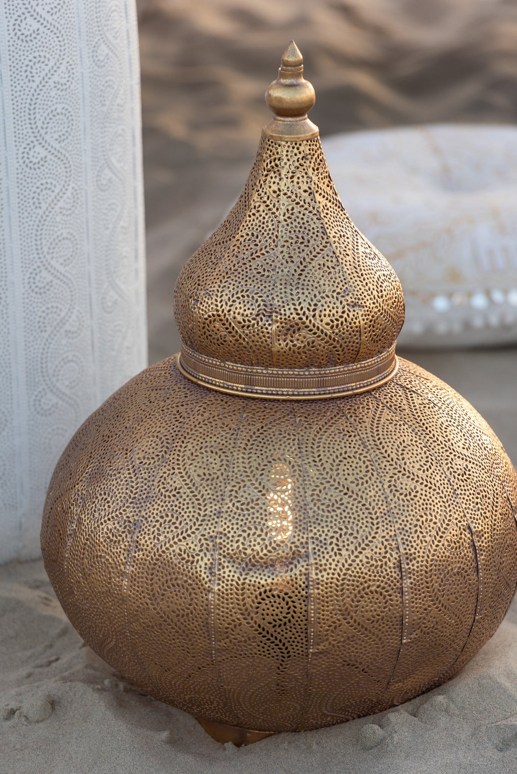 J-Line tafellamp Aladin goud large