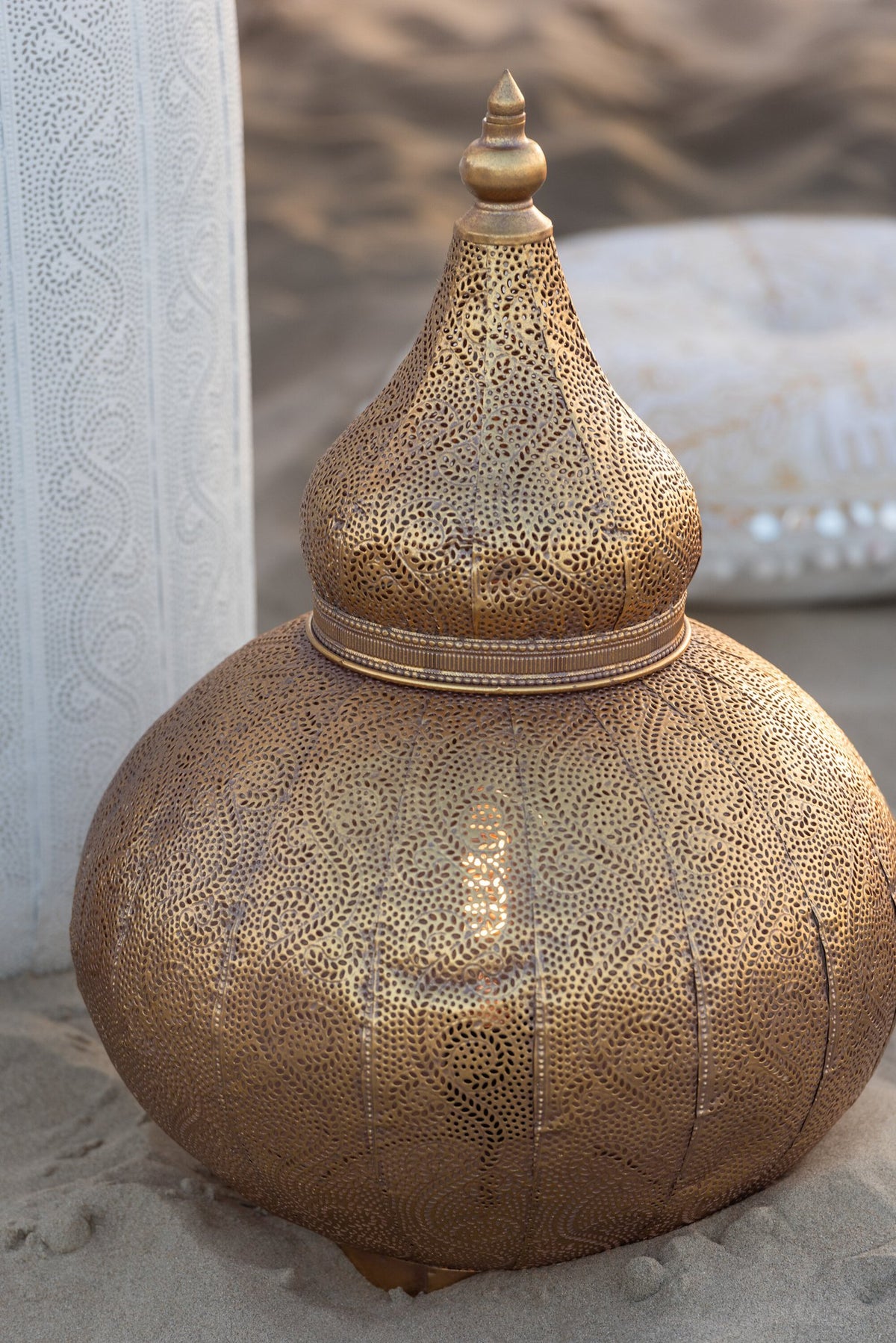 J-Line tafellamp Aladin goud large