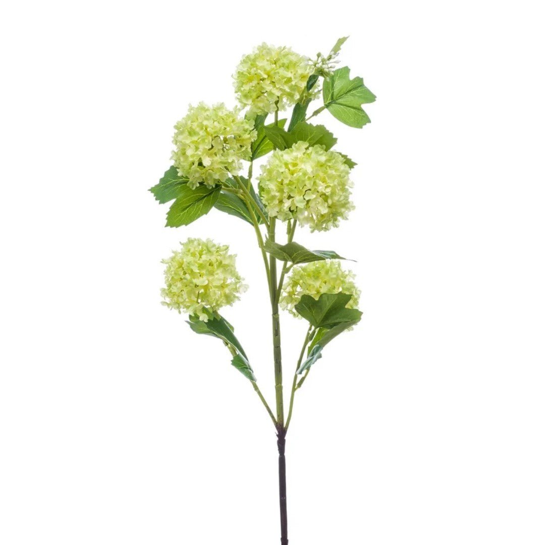 Viburnum kunstmatige spray x5 75cm lt groen