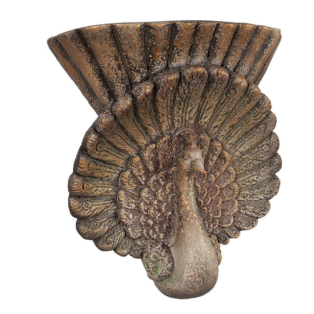Bloempot 36x12x39 cm Bruin Keramisch materiaal Pauw