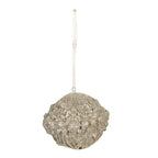 Kerstbal Ø 8 cm Goudkleurig Kunststof Kerstboomversiering