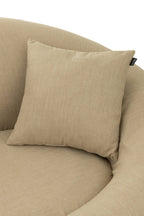 J-Line kussen Outdoor - polyethyleen - beige